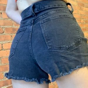 Madewell high waisted shorts